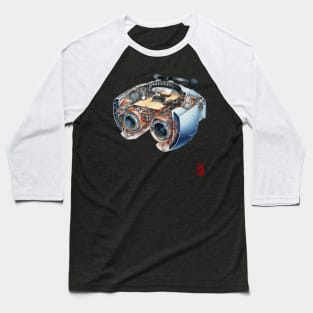 Isometric VR Baseball T-Shirt